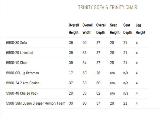 Trinity- Chair Only
