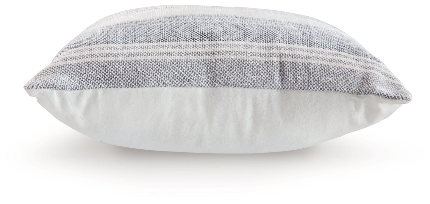 Adikus - Pillow (Set of 4) - Blue / Gray / White