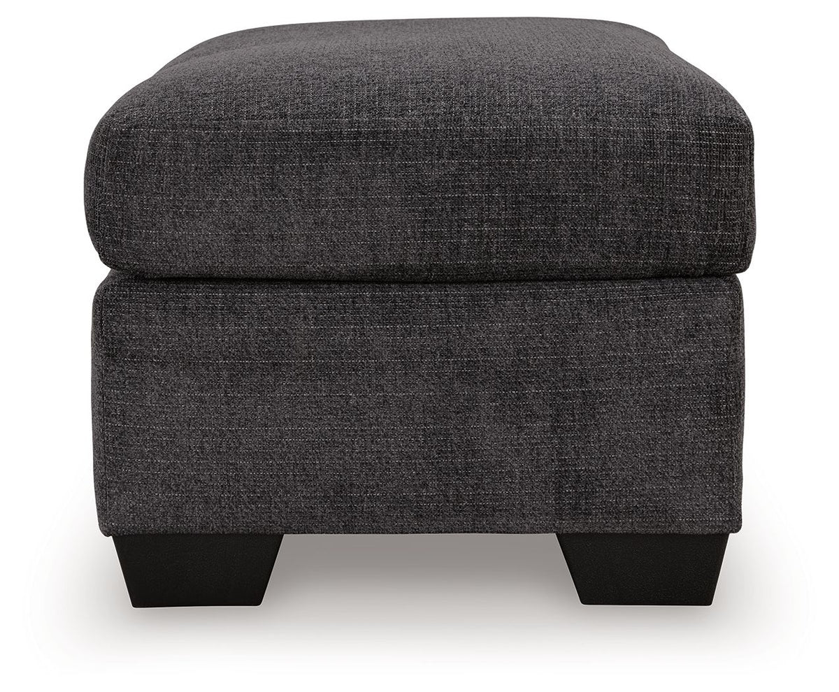 Loreo - Ottoman - Ebony