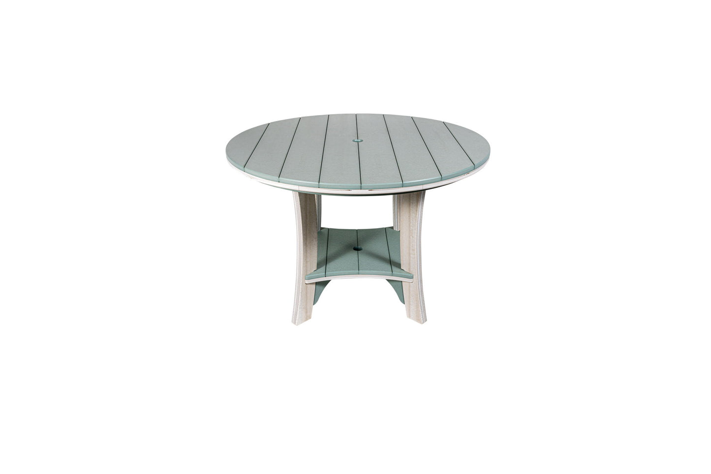 36" Serenity Round Dining Table Wood Grain