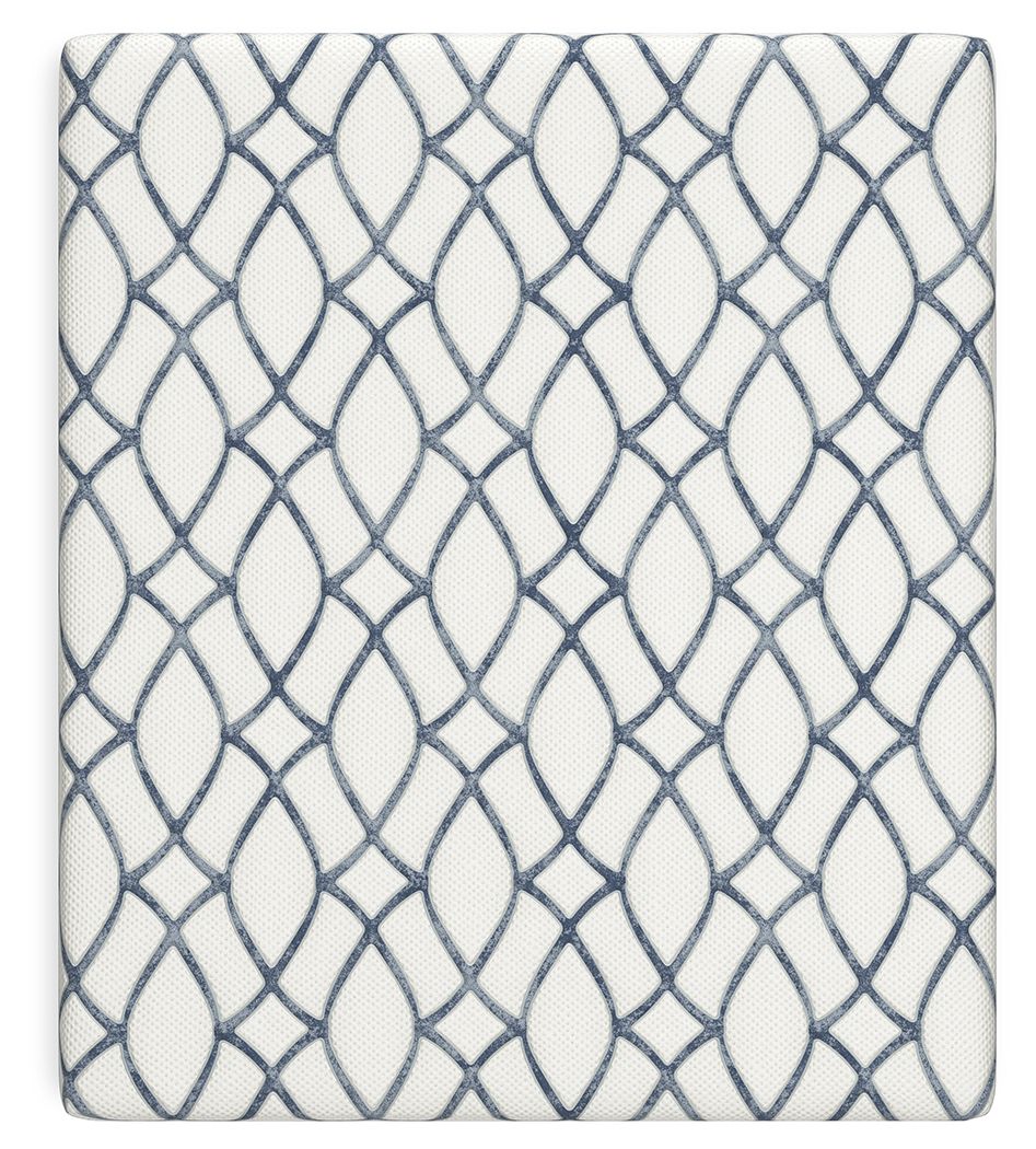 14 Inch Chime Elite 2.0 - California King Mattress - White / Blue