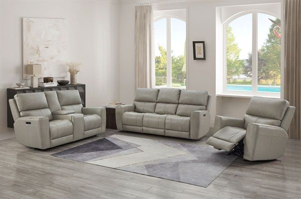 LAREDO LOVESEAT W/ CONSOLE P2 - ZG - CEMENT
