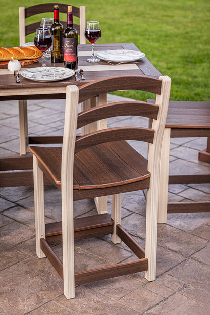 Seabreak Dining Swivel Chair w/Arms Wood Grain