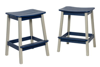 SurfAira Saddle Counter Stool