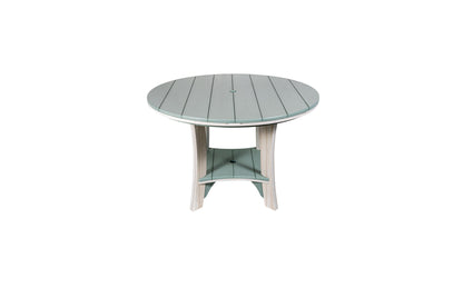 43" Serenity Round Dining Table Wood Grain
