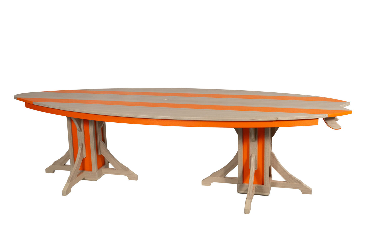 10' SurfAira Dining Table Wood Grain