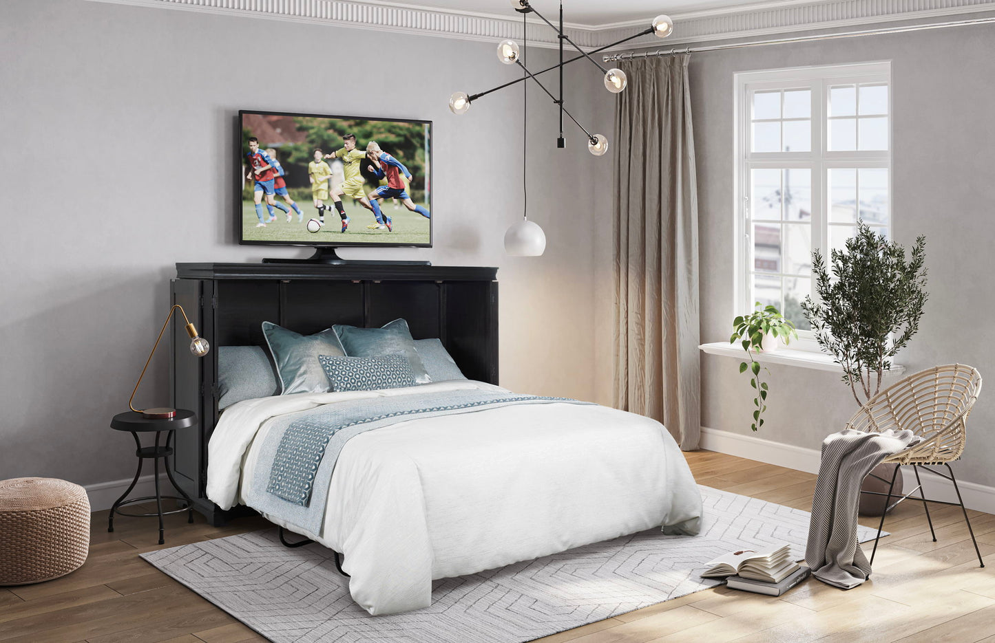San Sebastian Full Cabinet Bed