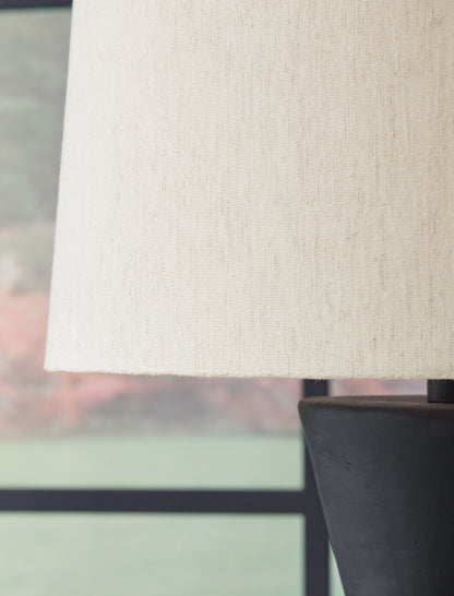Scarbot - Paper Table Lamp (Set of 2) - Distressed Black