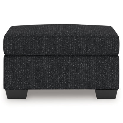 Jasmine Peaks - Ottoman - Coal