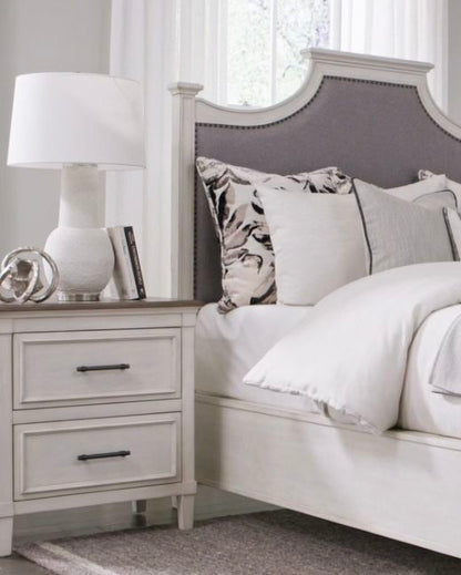 TORI 2 DRAWERS NIGHTSTAND