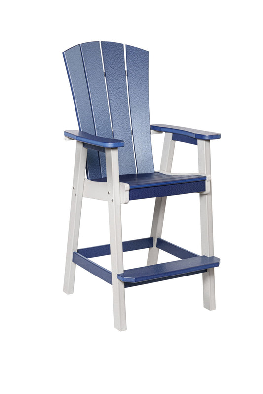 Serenity Bar Chair Wood Grain