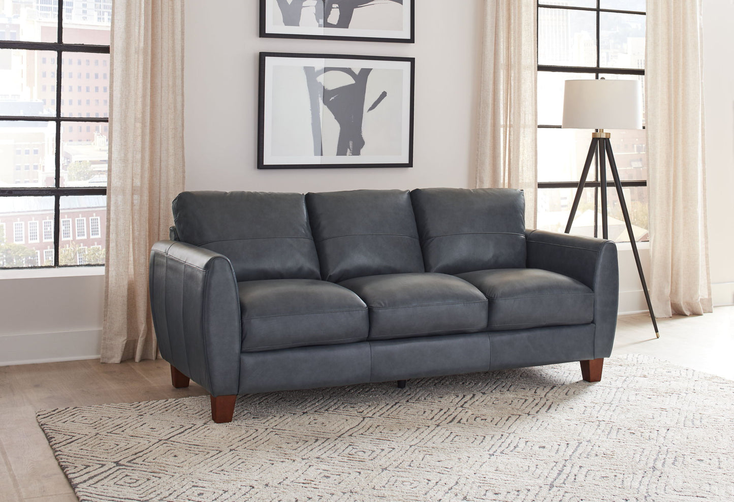 TRAVERSE SOFA- OCEAN BLUE