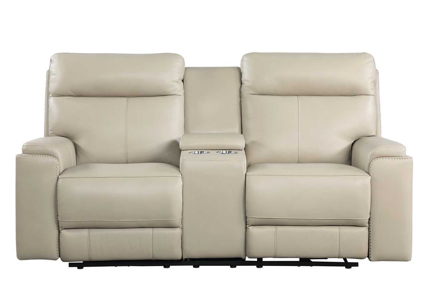 BRYANT LOVESEAT W/ CONSOLE - P2 - TAUPE