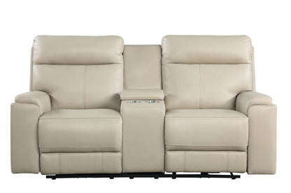 BRYANT LOVESEAT W/ CONSOLE - P2 - TAUPE