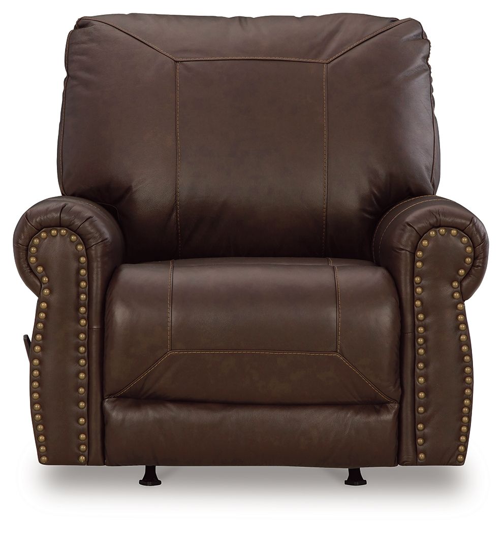 The Colleton Collection Colleton - Rocker Recliner - Dark Brown – Rooms Unlimited