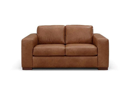 INGLEWOOD LOVESEAT -VINTAGE BROWN DERBY