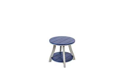 24"x22" Serenity Round End Table