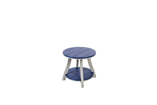 24"x22" Serenity Round End Table