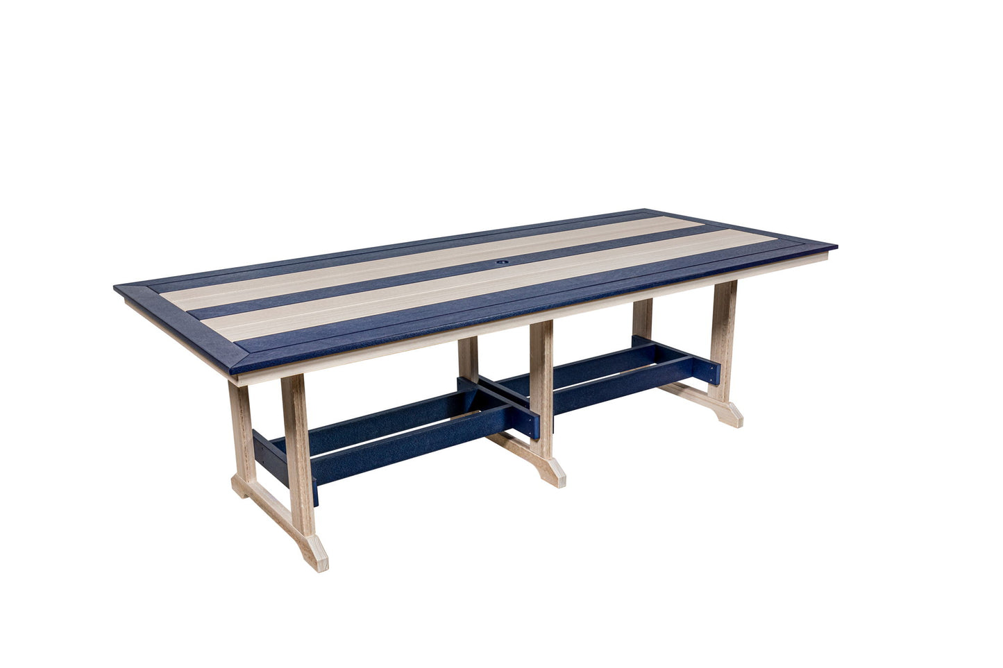 32"x84" Seabreak Dining Table Wood Grain