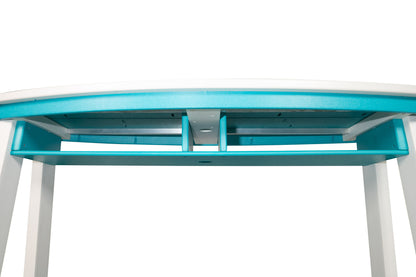 6' SurfAira Counter Table Wood Grain