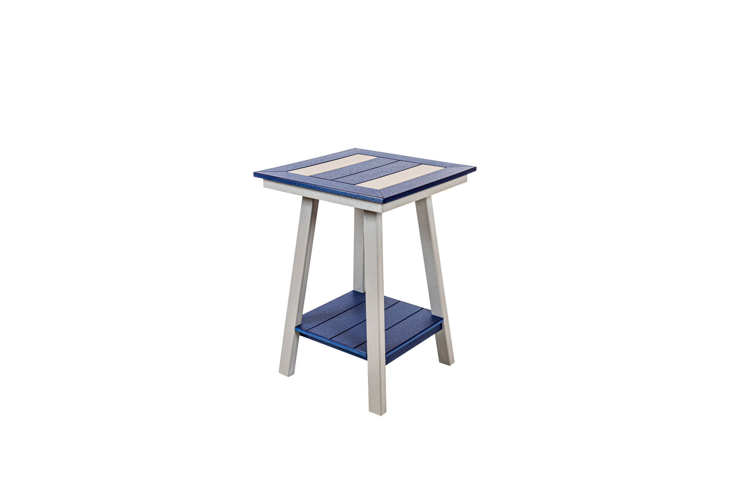 24"x34" Seabreak Square End Table Wood Grain