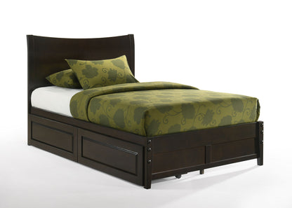 TWIN BLACKPEPPER COMPLETE BED