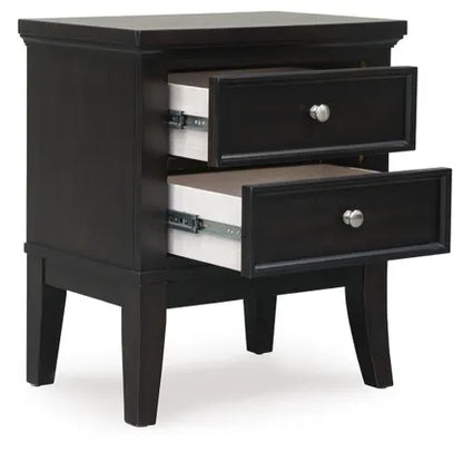 Bambori Two Drawer Night Stand