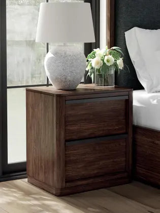 Dilenno Two Drawer Night Stand