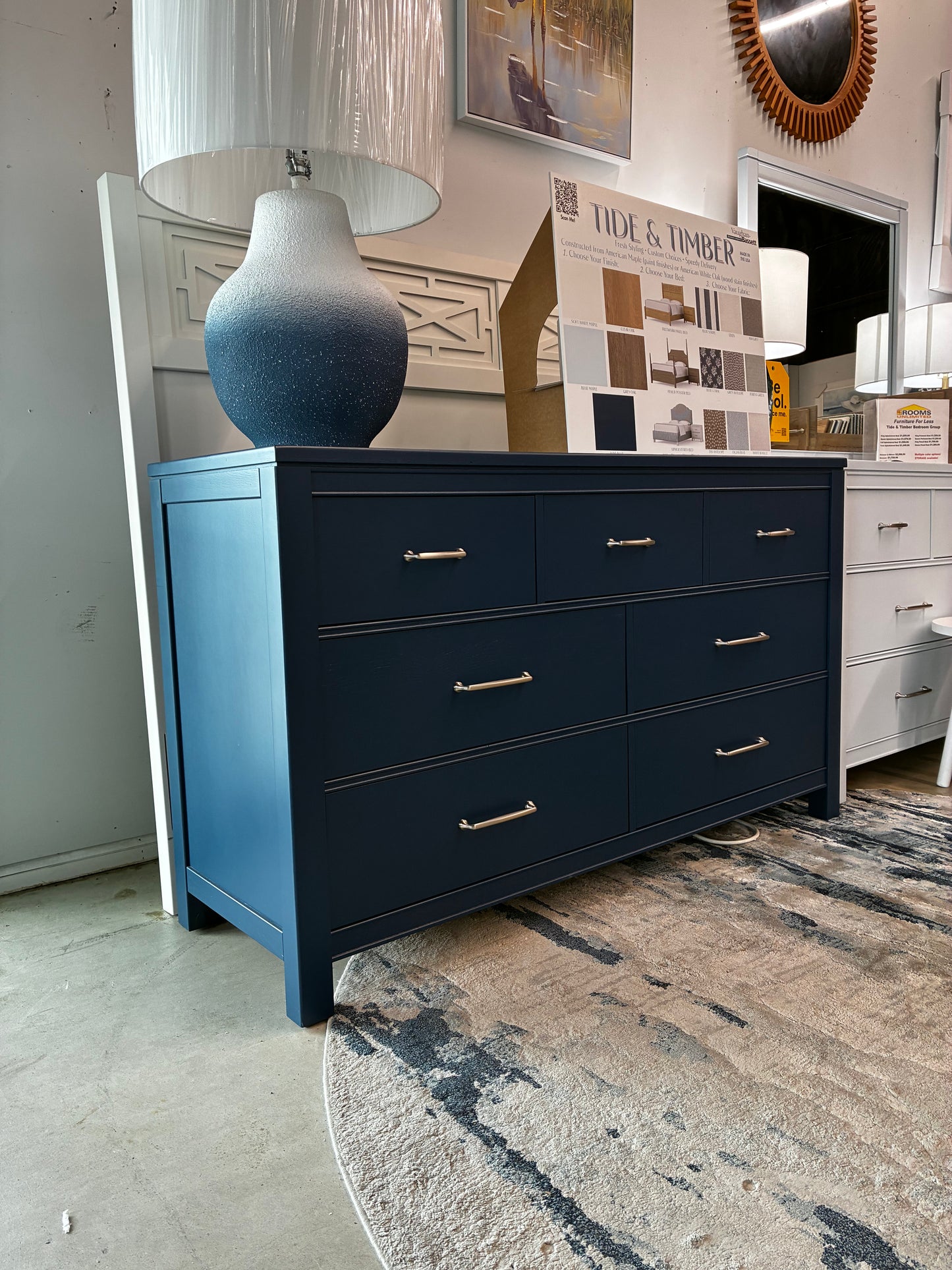Tide & Timber - 7 Drawer Dresser *Clearance*