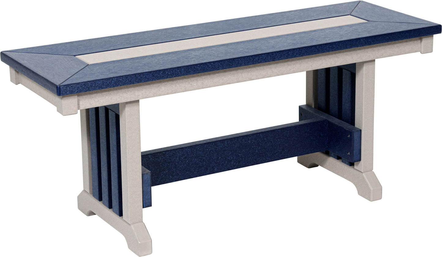 43" Mission Bench