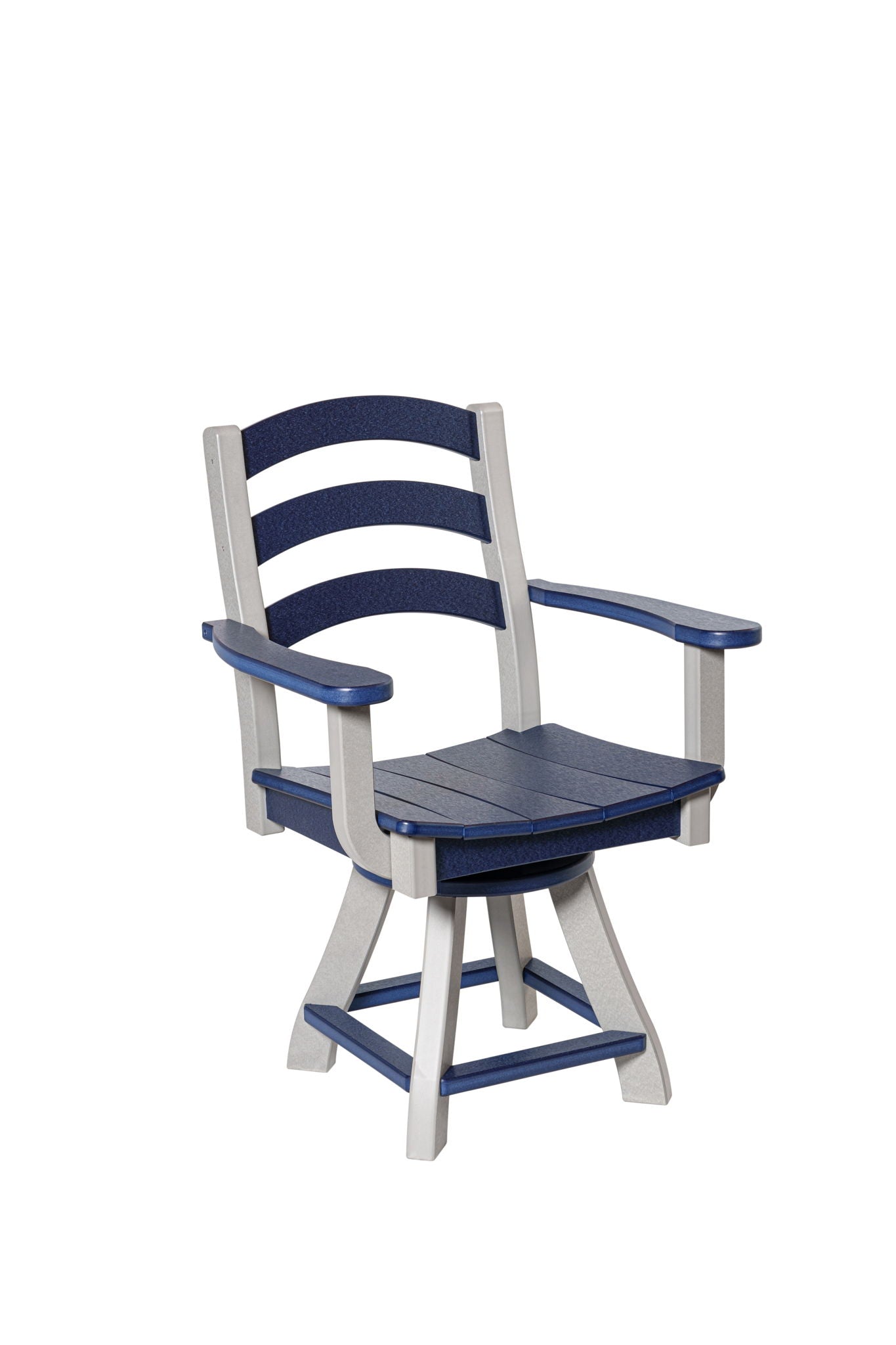 Seabreak Dining Swivel Chair w/Arms Wood Grain