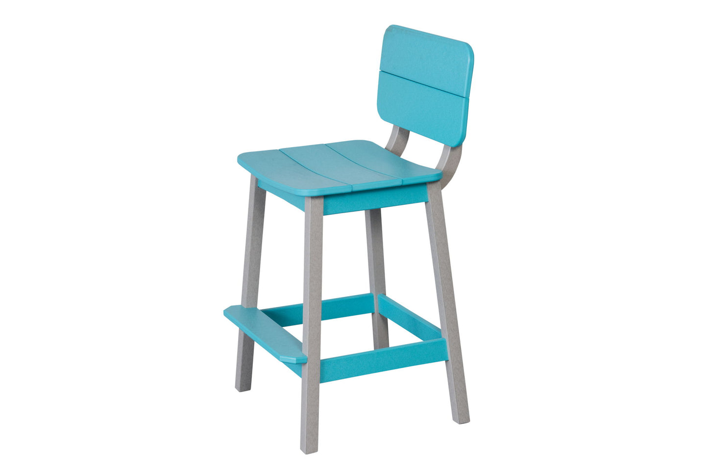 SurfAira Saddle Counter Stool w/ Back