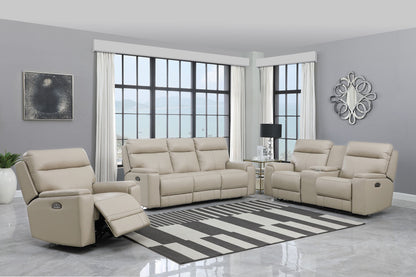BRYANT LOVESEAT W/ CONSOLE - P2 - TAUPE