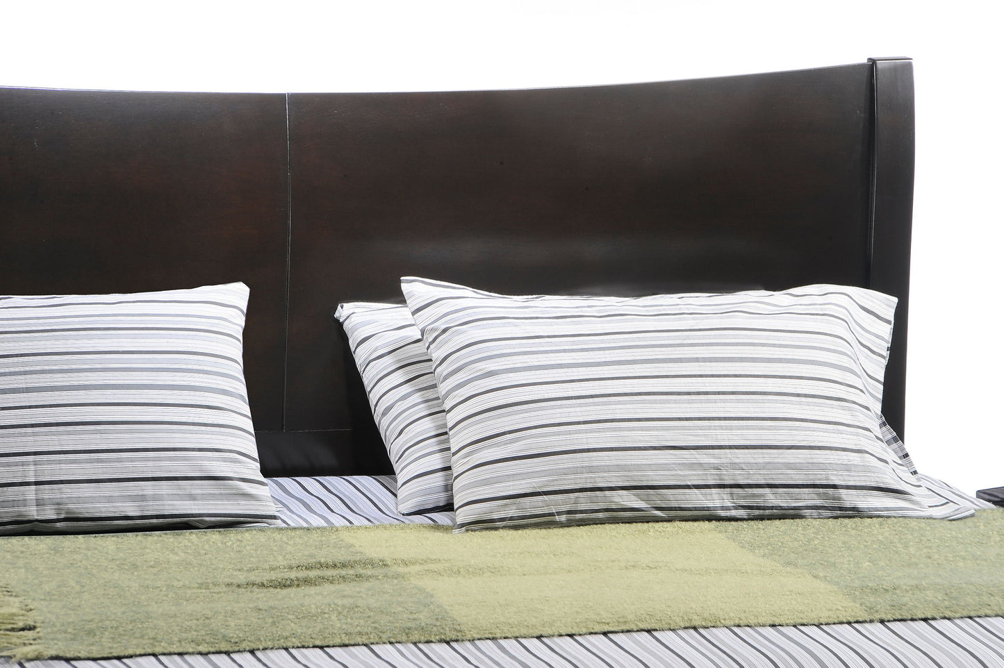 QUEEN BLACKPEPPER COMPLETE BED