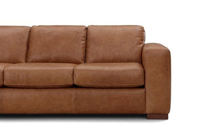 INGLEWOOD SOFA -VINTAGE BROWN DERBY