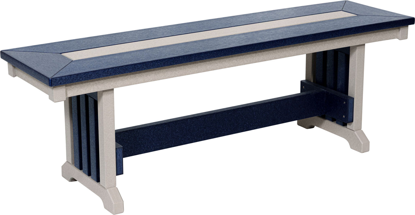 54" Mission Bench