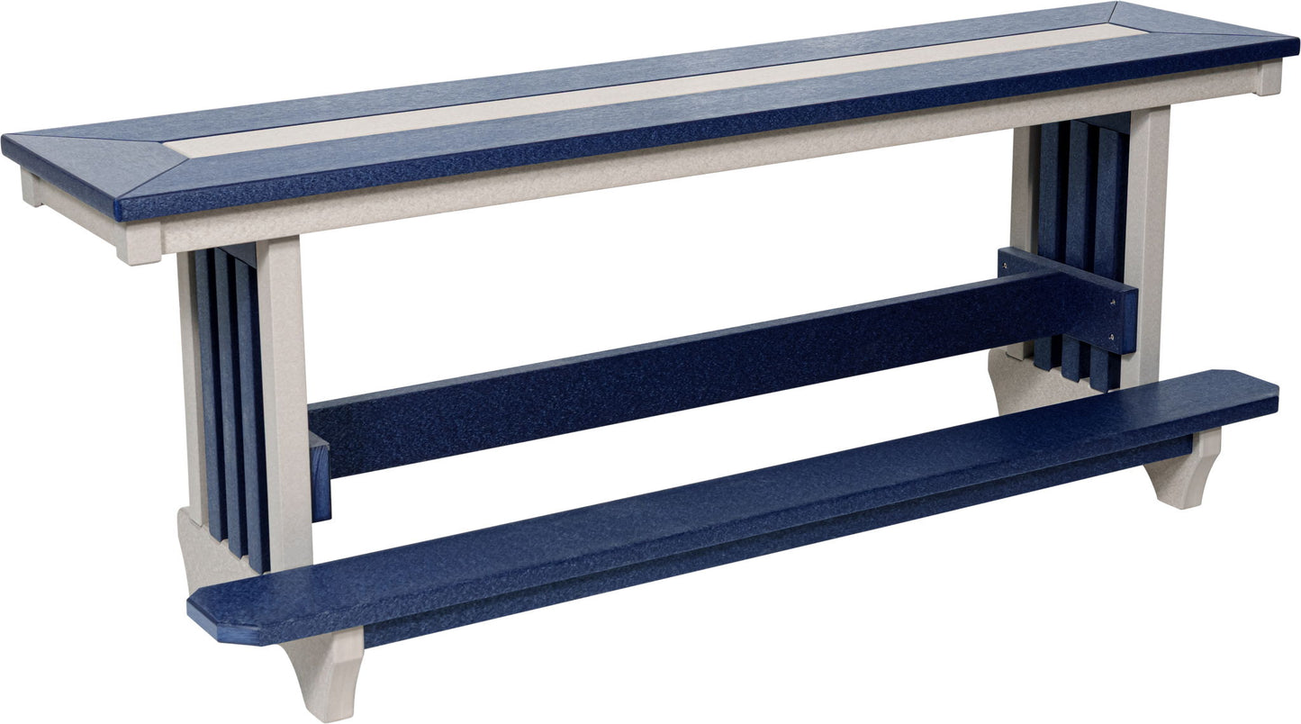 65" Mission Counter Bench